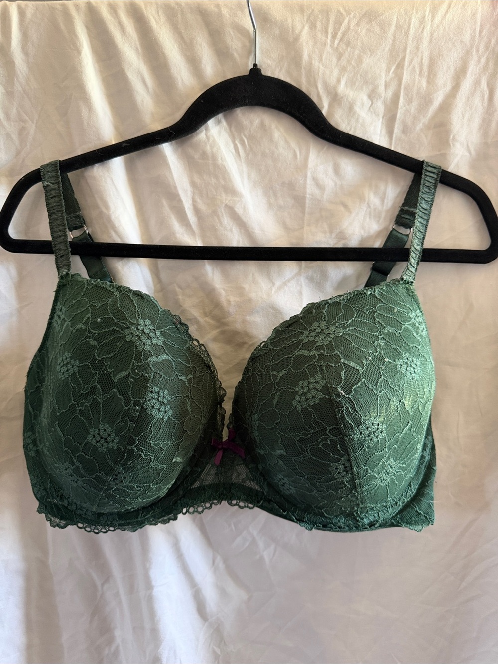 next Dark Green Lace Underwire Bra